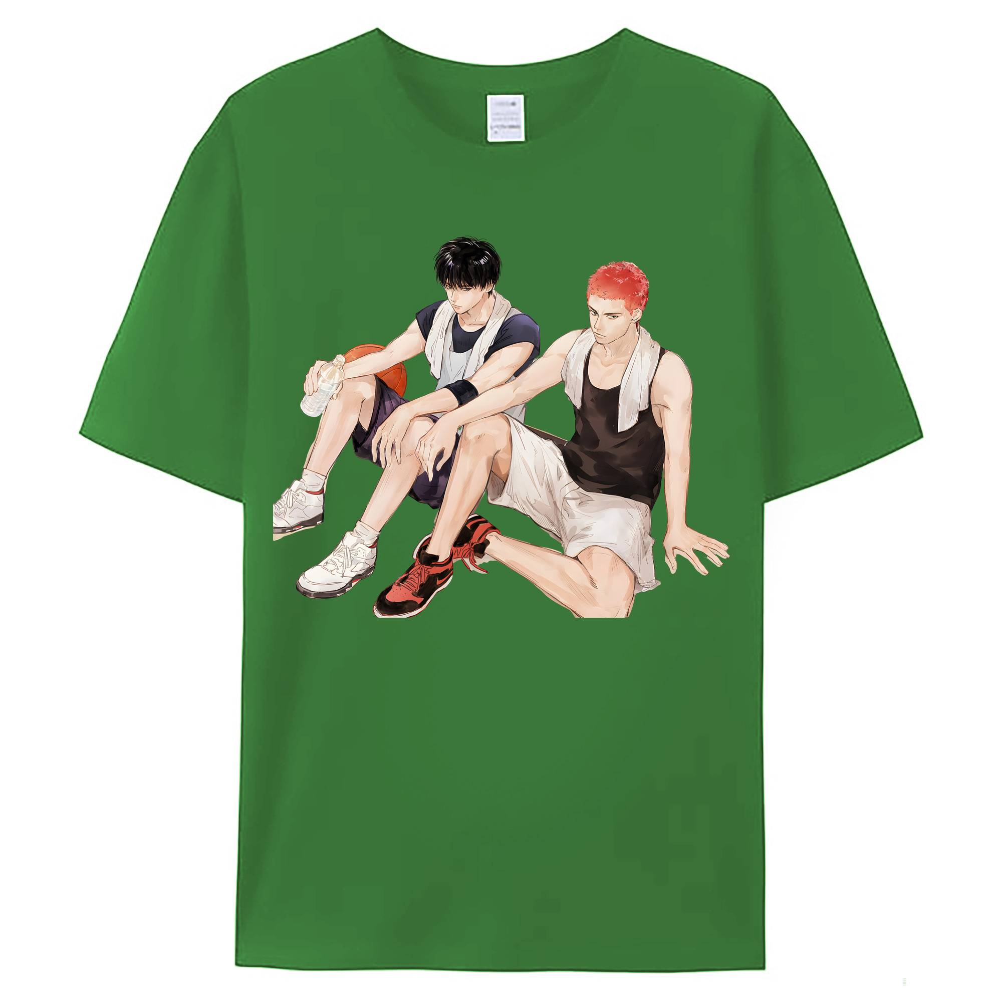 （画像用） SLAM DUNK／スラムダンク レディースカジュアルプリントTシャツ（綿100％）